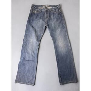 Parasuco Legend Flared Jeans Men 34x34 Y2K Bootcut Blue Denim Relaxed